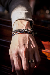 Indigo Dye Beads Bracelet(S Beads) - May club